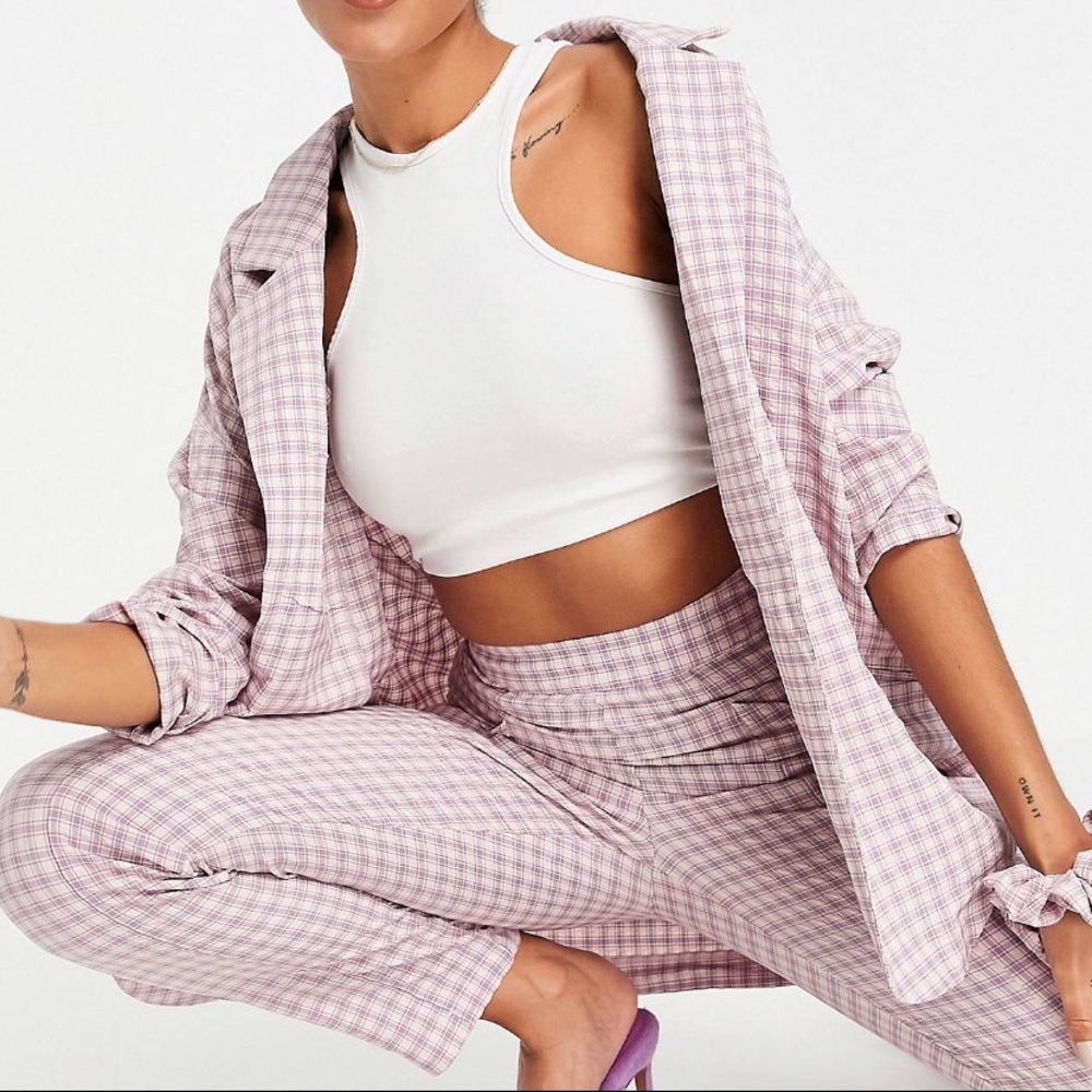 Heartbreak Lilac Oversized Blazer